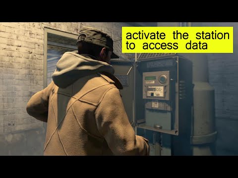 Activate the station to access data (and Infiltrate the ctOS tower) in Watch Dogs
