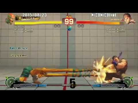 Topanga League 5 Qualifier - YHC-Mochi (Dhalsim) vs. Sekiganryu (Ryu)