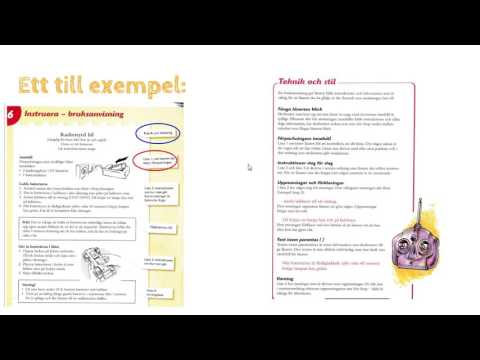 Instruerande text recept Instruerande text recept