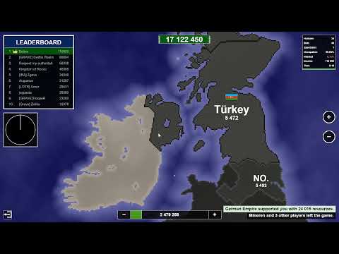 Belize Takes Over Europe! Territory Games io - Territorial IO