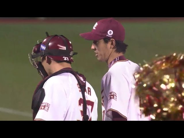 【7回表】イーグルス・岸が7回無失点で今季3勝目へ前進!! 2018/5/8 E-M