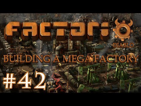 Factorio - Building a Mega Factory: Part 42 hooking up the oil refinery