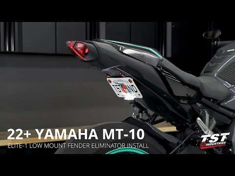How to Install Low Mount Fender Eliminator on the 2022+ Yamaha MT-10 by TST Industries