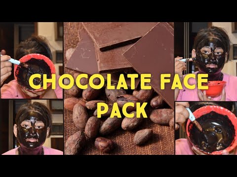 Chocolate face pack (get instant brightening at one use)//by sushila