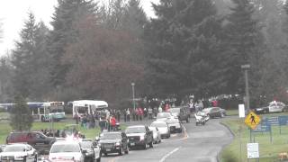 preview picture of video 'Procession for fallen Oregon City Police Officer Robert Libke'
