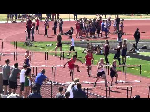 A Han & M Madi - FSB 110m Hurdles at Sunset Prelims 5-1-15