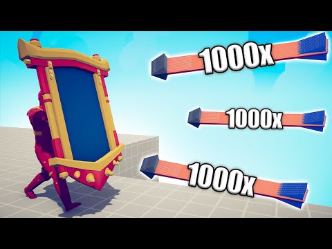 IRON MAN MIRROR SHIELD vs 1000x OVERPOWERED UNITS - TABS | Totally Accurate Battle Simulator 2023