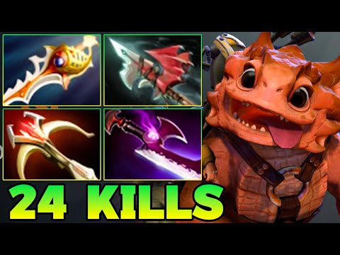 24 Kills SnapFire Solo Match Win ! SnapFire Dota 2 Carry Safelane Meta 7.39 Pro Gameplay Guide Build