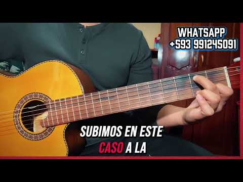 Tutorial “CARNAVAL DE GUARANDA" | Guitarra Explicación Con Bajos Tradicional 🇪🇨