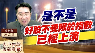 是不是 好股不受限於指數已經上演 (圖)