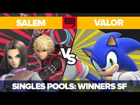 Salem vs VaLoR - Ultimate Singles: Pools R2 Winners Semifinal - Genesis 7 | Hero, Shulk vs Sonic