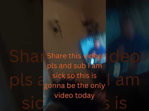 Pls sub i am sick #sick #subscribe #shorts