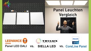 Vergleich und Test: LED Panel Leuchten für Rasterdecken - Die beste Deckenleuchte für Ihr Büro