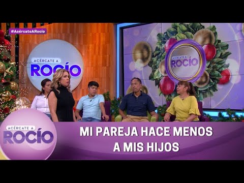 Mi pareja hace menos a mis hijos. | Programa del 7 de diciembre del 2022 | Acércate a Rocío