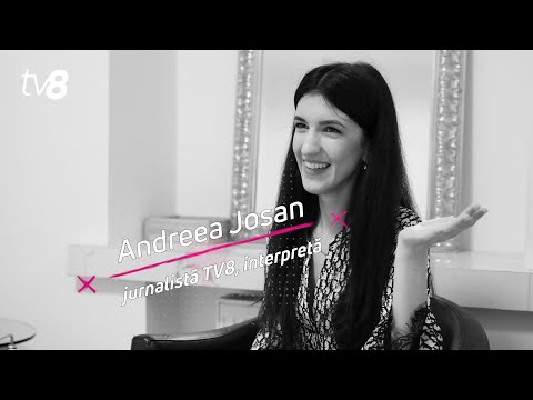 OPTimiștii #36.Andreea Josan, jurnalista TV8 care cântă magnific: „Fără dorință, nu faci nimic”