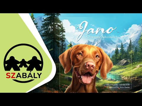 Játékszabály: JANO: A Pawsome Adventure - d3meeples