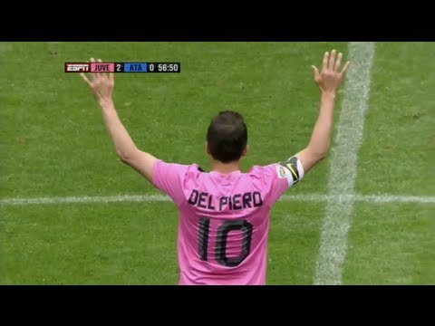 Del Piero Goal & Farewell vs. Atalanta (HD)