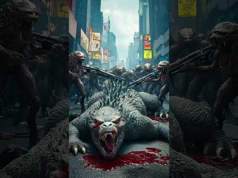 Alien Vs King Kong Vs Avengers ( Godzilla, Spider Man, werewolf , Hulk, black panther) #marvel