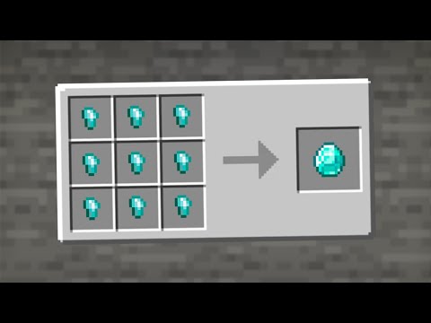 I added Diamond Nuggets To Minecraft