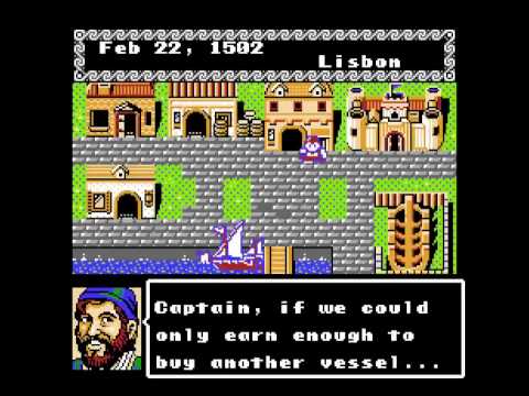 Let's play : Uncharted Waters - NES