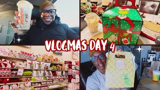 VLOGMAS DAY 4 | WEIGHT GAIN DUE TO FAST FOOD? | CHRISTMAS DECOR SHOPPING | VSG