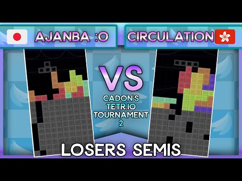 Cadon's Tetr.io Tournament 2 - Ajanba Vs. Circu1ation - Losers Semis