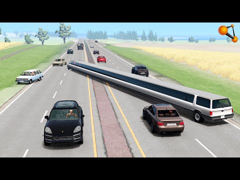 КРОВАВАЯ СВАДЬБА! ШАШКИ НА САМОМ ДЛИННОМ ЛИМУЗИНЕ | BeamNG.drive