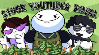 Video thumbnail of "Fighting in Mr Beast's $100k Youtuber Battle Royale"