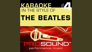 Here There and Everywhere (Karaoke Lead Vocal Demo) (In the style of Beatles)