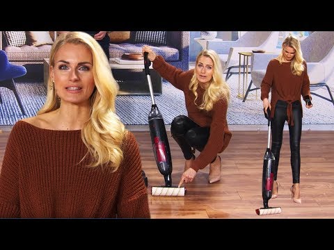 Staubsauger und Wischer in einem! Mit Anne-Kathrin Kosch bei PEARL TV (März 2020) 4K UHD