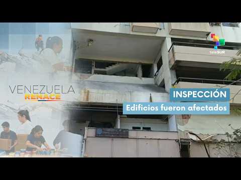 Autoridades evalúan edificios afectados en Aragua por los terremotos