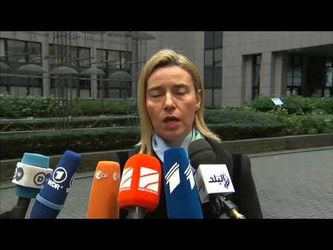 Foreign Affairs Council: EU High Representative Federica Mogherini