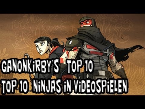 GanonKirby89's TOP 10 Countdown - TOP 10 Ninjas in Videospielen