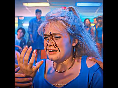 Eleven Attack on Angela ☠️🔥 Stranger Things Season 5 #shorts #strangerthings