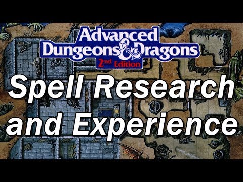 Advanced Dungeons and Dragons | AD&D episode 24: Spell Research and Experience