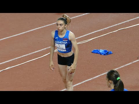 Yana  Sargsyan (ARM) 12 .49 Triple Jump 12th Place Balkan Championships Craiova 2022