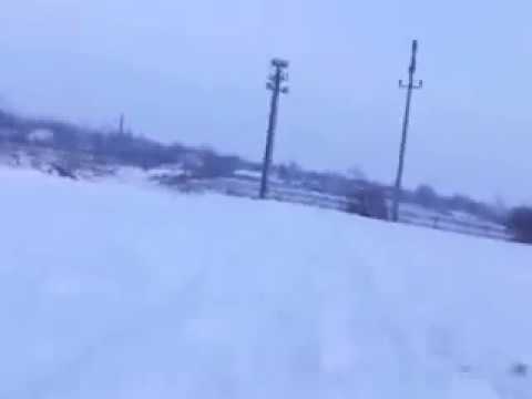 La săniuş pe partie (Berezeni, Vaslui)