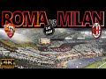 [4K] ROMA 2-1 MILAN [1st.Half]｜EUROPA LEAGUE 23-24 QUARTER FINAL 2nd.Leg｜18/04/2024｜STADIO OLIMPICO
