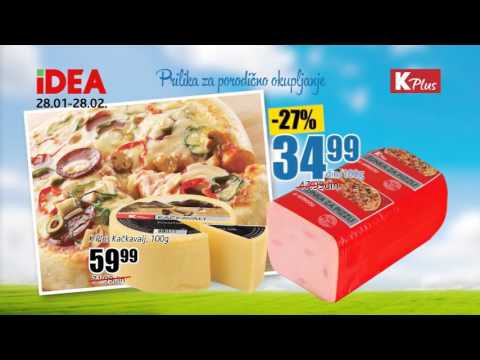 IDEA: katalog K plus artikala  28.01. - 28.02.2016.