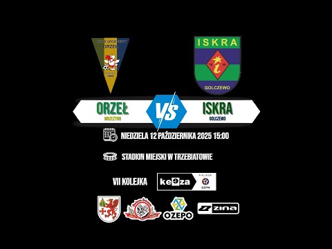 ORZEŁ MRZEŻYNO - ISKRA GOLCZEWO VII KOLEJKA KEEZA KLASA A GR.1