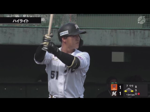 【ファーム】3月18日 千葉ロッテマリーンズ 対 オイシックス新潟アルビレックスBC ハイライト