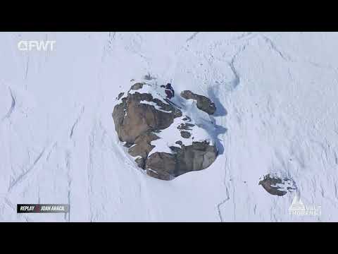 La bajada de Joan Aracil en el FWT de Val Thorens 2025