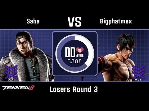 Saba (Dragunov) vs Bigphatmex (Law) - TEKKEN 8 Losers Round 3 - DD15: Revival