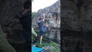 Video thumbnail of El doble péndulo, 7a. Pont de Camps