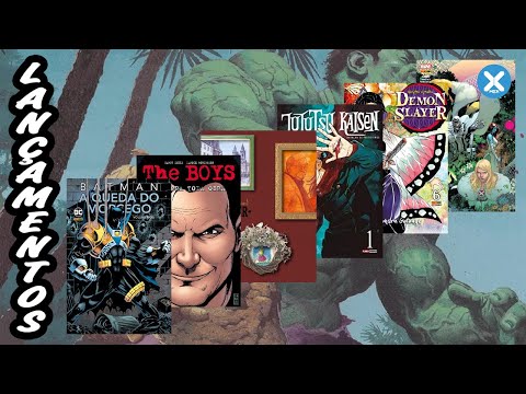 LANÇAMENTOS e QUADRINHOS EM PRÉ-VENDA (Julho de 2020) Parte 02