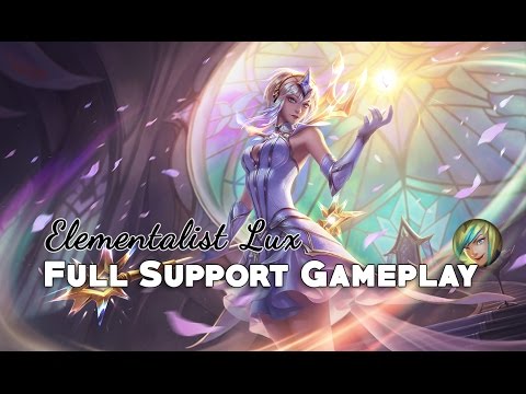 Air/Storm Elementalist Lux Support - Diamond Flex Ranked - Full Gameplay - No Commentary