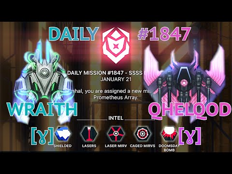 DUO: Wraith [gamma apex] & Qhelqod [gamma apex] - daily #1847 - Phoenix II - Marshal S4