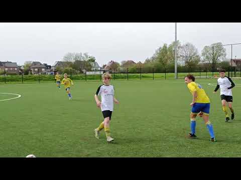 K.F.C. Merelbeke A 💛 Vs Lokeren Temse 🤍 U15 IP 2024. 1st half part 1