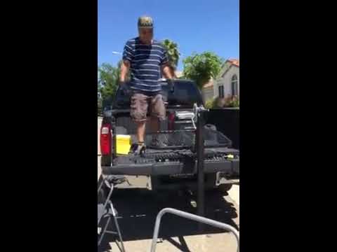 how to lift generator to truck with viking solutions swivel lift first try