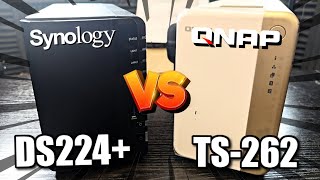 Synology DS224+ vs QNAP TS-262 NAS - Which Should You Buy?